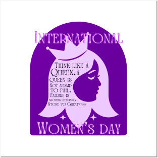 International Women's Day Posters and Art